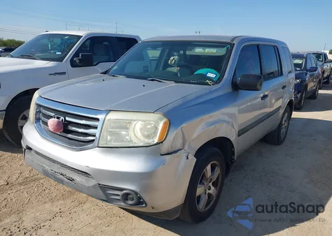 2013 Honda Pilot Lx из США, поврежденный, VIN 5FNYF3H22DB017768